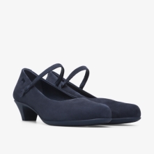 Camper Navy Heels Womens - Helena Online Ireland | AFZPV4357